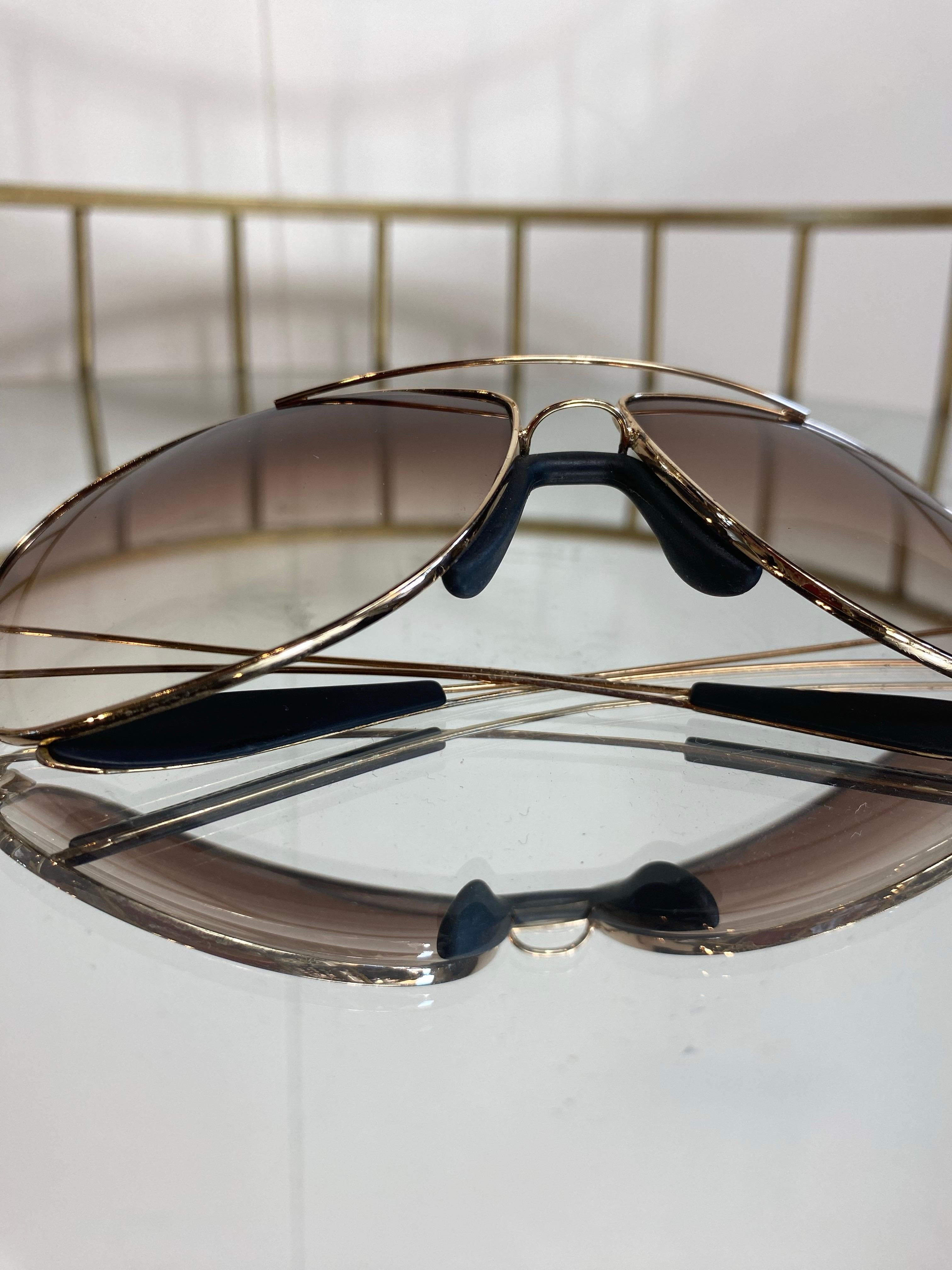 Marrone Occhiali da sole Dolce & Gabbana vintage. in vendita