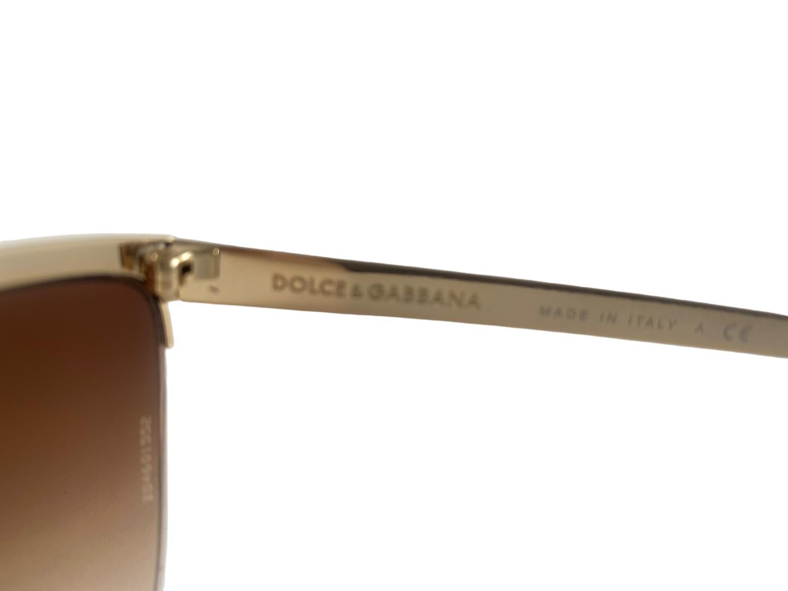 Vintage Dolce & Gabbana X Madonna DG 2088 Plata y  Gafas de sol Gold 2010 Italia en Nuevo estado para la venta en Baleares, Baleares