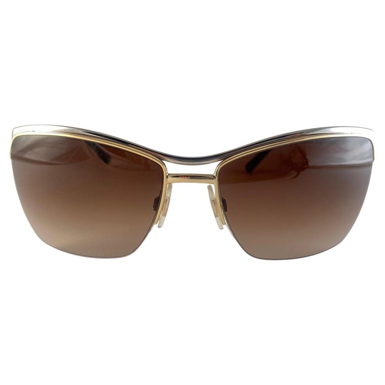 Vintage Dolce and Gabbana X Madonna DG 2088 Silver and Gold 2010