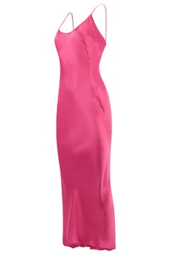 Vintage Dolce&Gabbana 1990's Silk Pink Gown