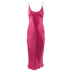 Vintage Dolce&Gabbana 1990's Silk Pink Gown