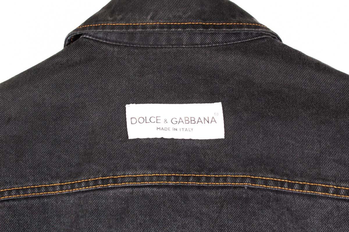 Vintage Dolce&Gabbana Mainline Denim Men Jacket Size 50IT(L) S125 For Sale 2