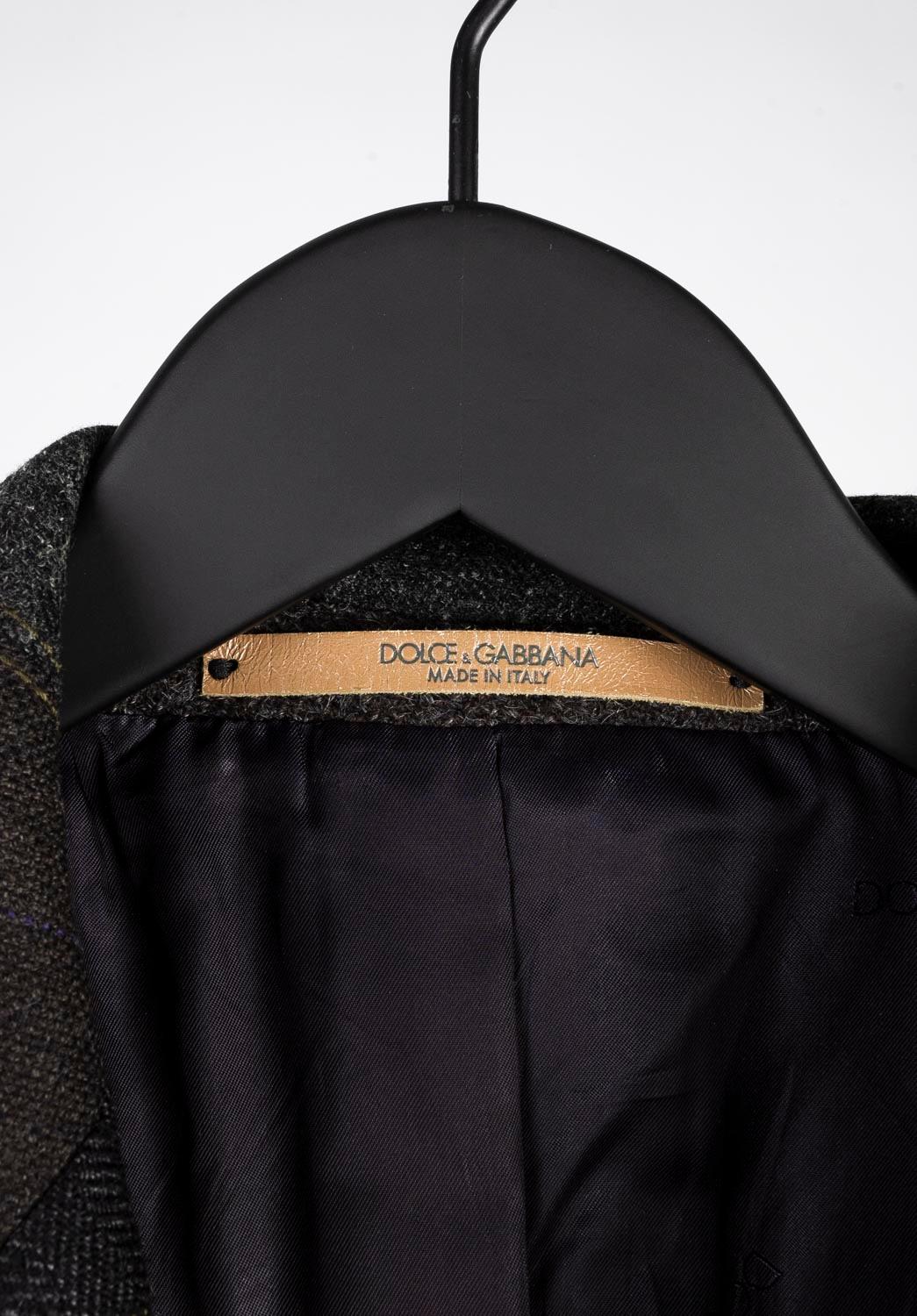 Vintage Dolce&Gabbana Multicolored Men Blazer Men Jacket Size 48IT (M) For Sale 2