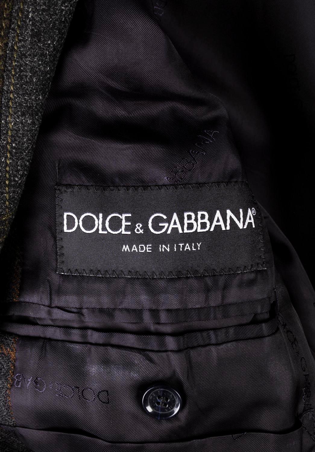 Vintage Dolce&Gabbana Multicolored Men Blazer Men Jacket Size 48IT (M) For Sale 3
