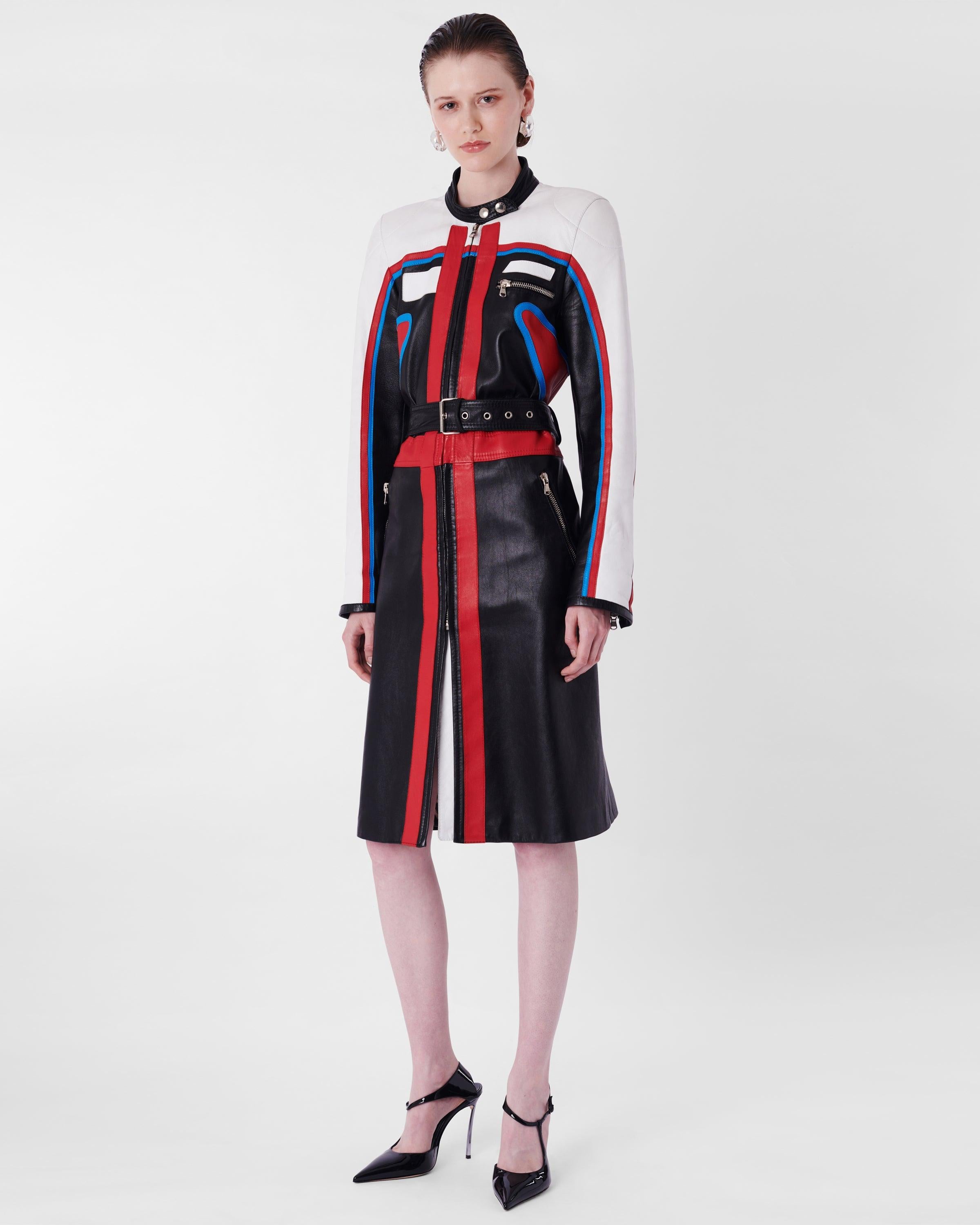 Chaqueta motera vintage Dolce&Gabbana S/S 2001 para pasarela