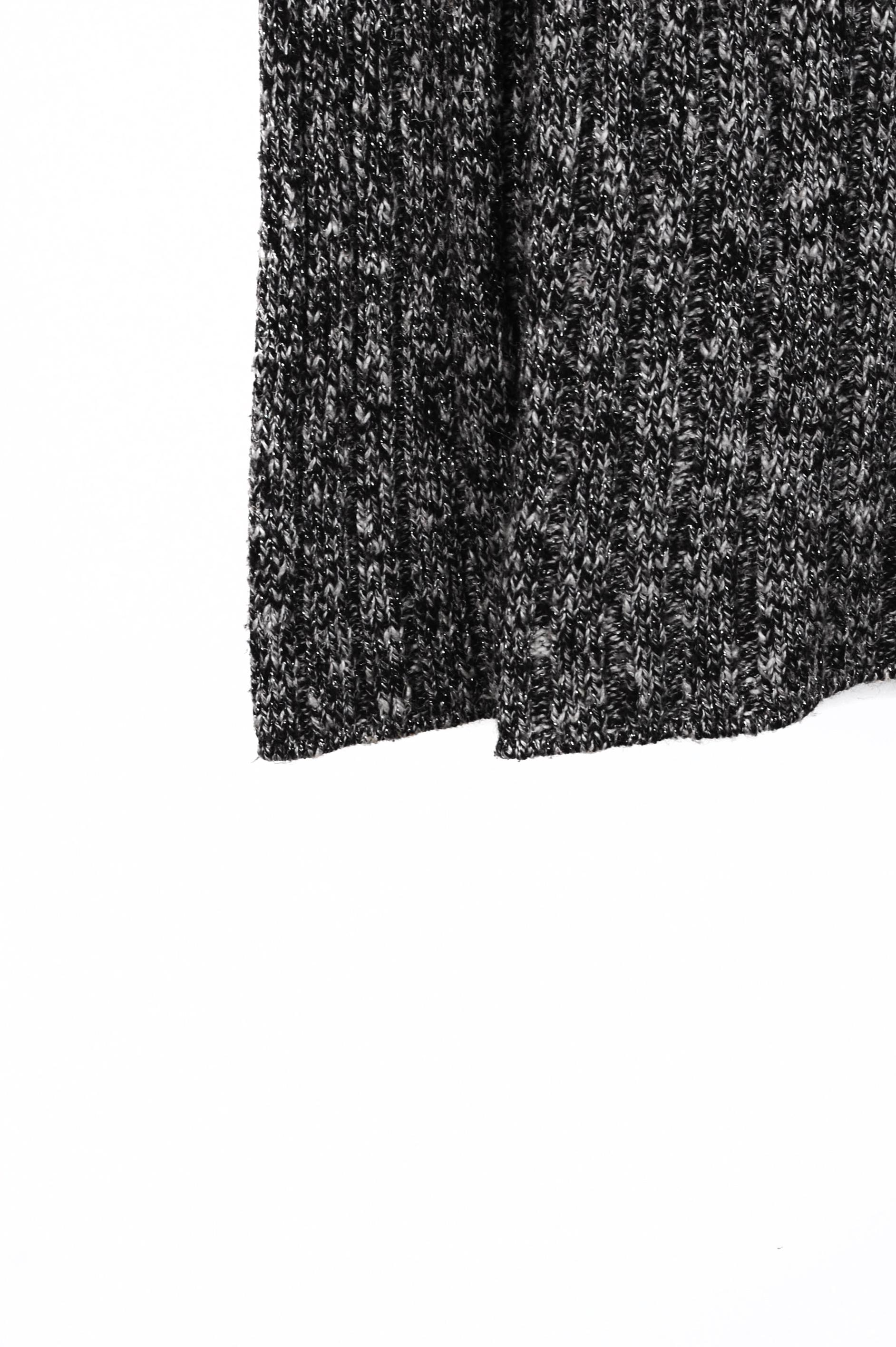 Black Vintage Dolce&Gabbana Turtle Neck Men Silver Sweater Size 50IT(M) (S013) For Sale