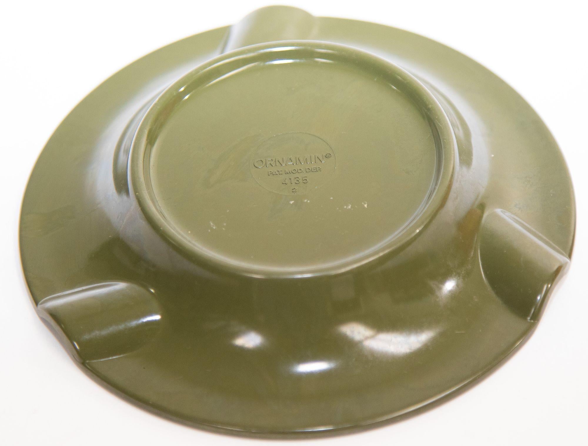 vintage hotel ashtray
