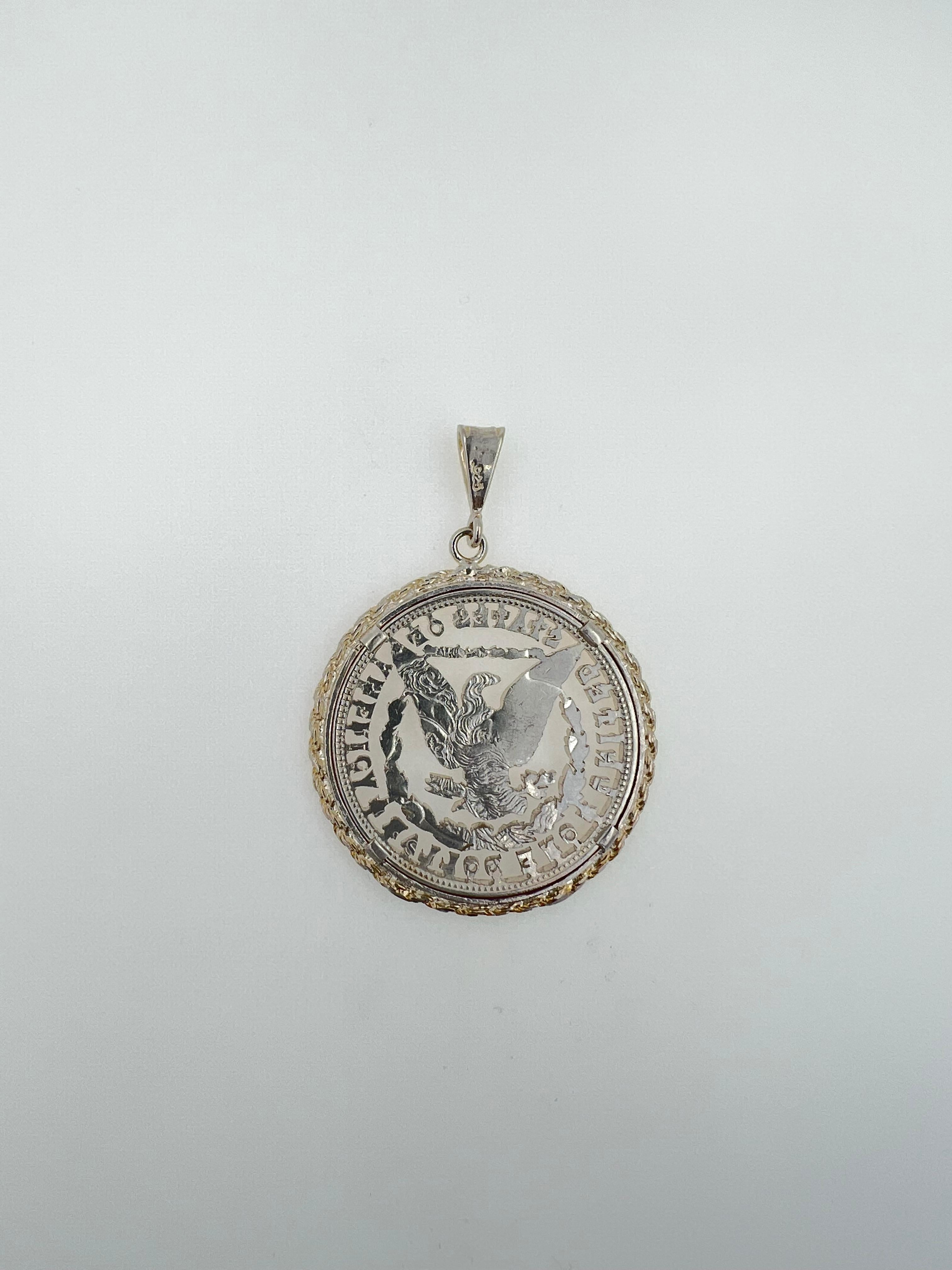 white eagle medallion