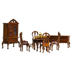 Puppenhaus-Miniatur-Esszimmer-Möbel-Set, Deutschland