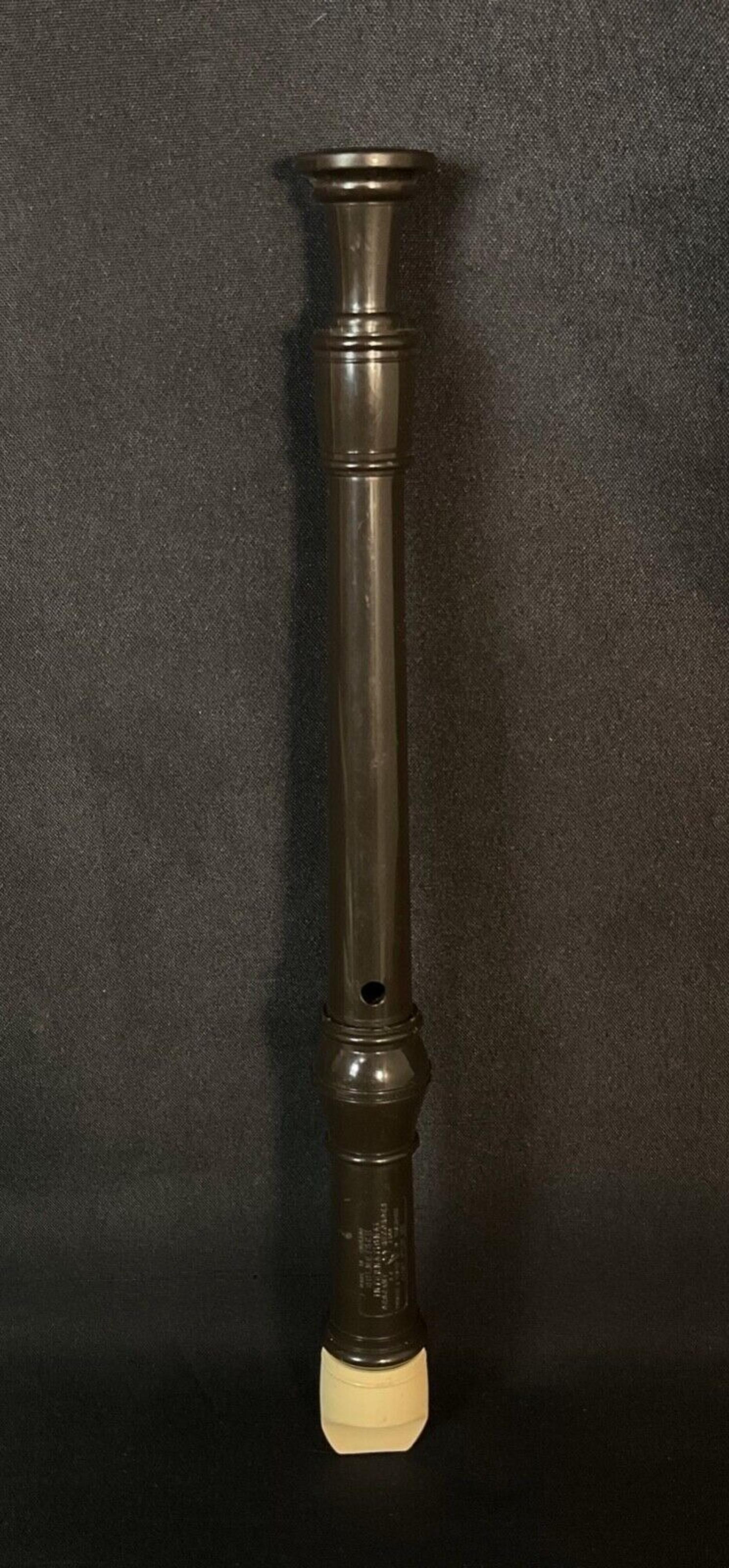 Vintage Dolmetsch Descant Blockflöte, hergestellt in England - 2Y594 im Angebot 4