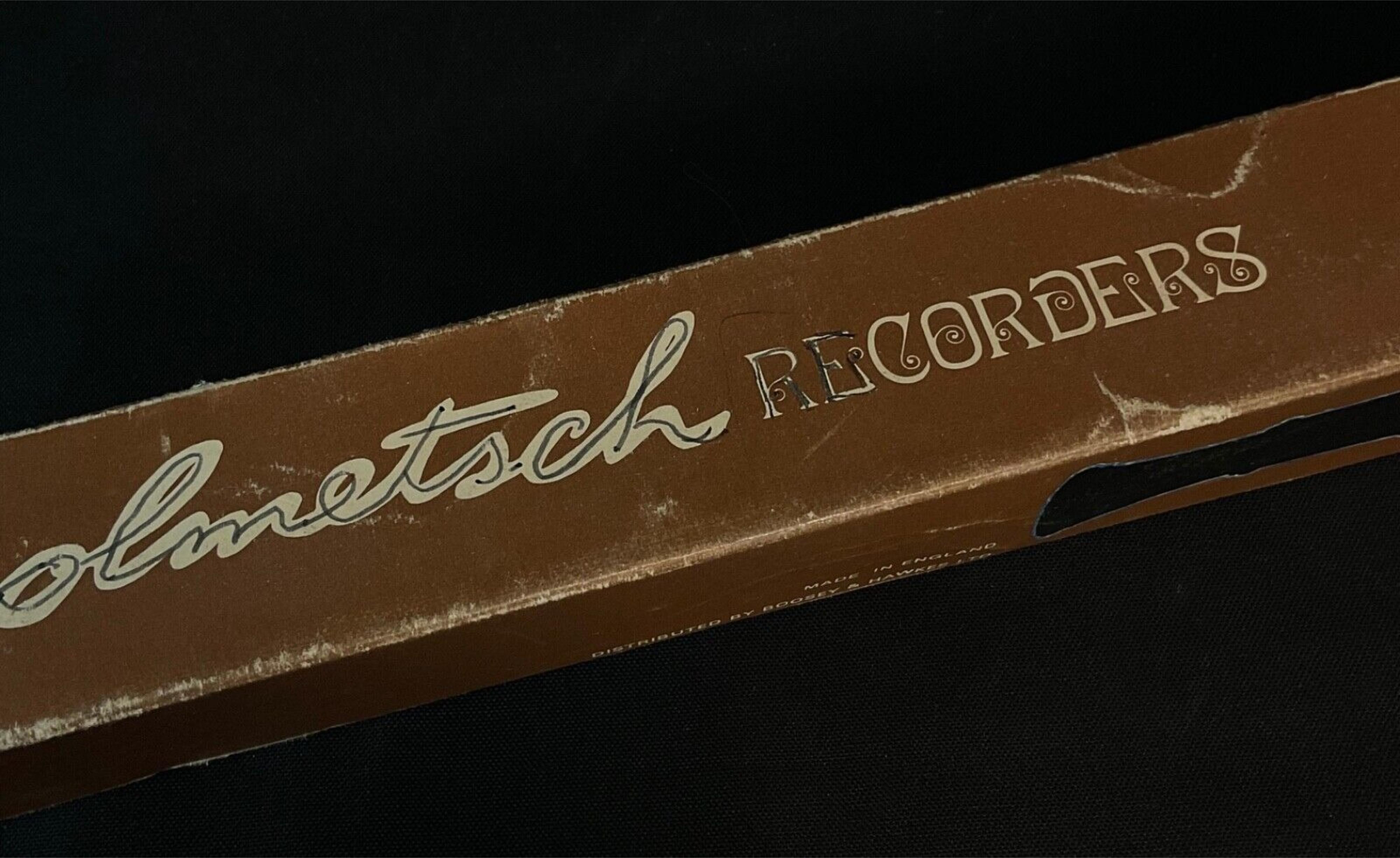 Vintage Dolmetsch Descant Blockflöte, hergestellt in England - 2Y594 im Angebot 5