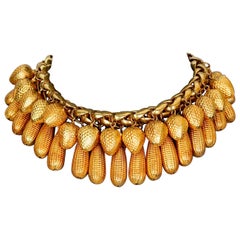 Collar vintage de bellota y maíz DOMINIQUE AURIENTIS