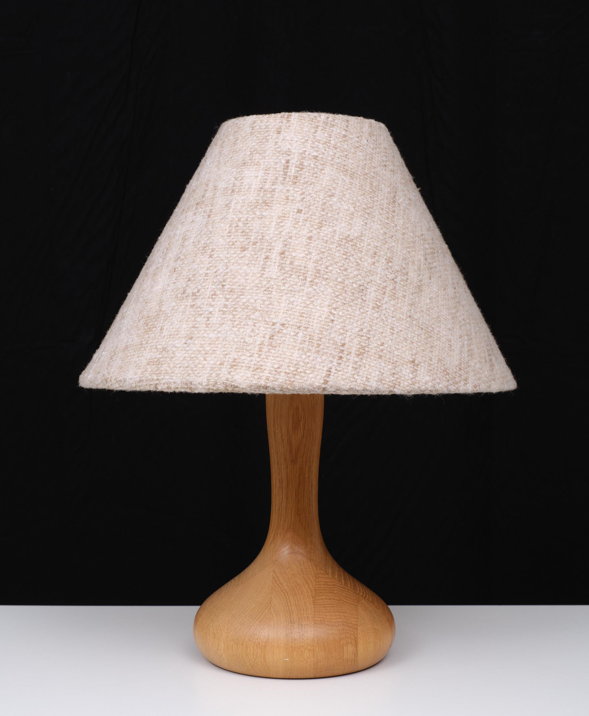 Mid-20th Century Vintage Domus Teak Table lamp 1960s Germany For Sale
