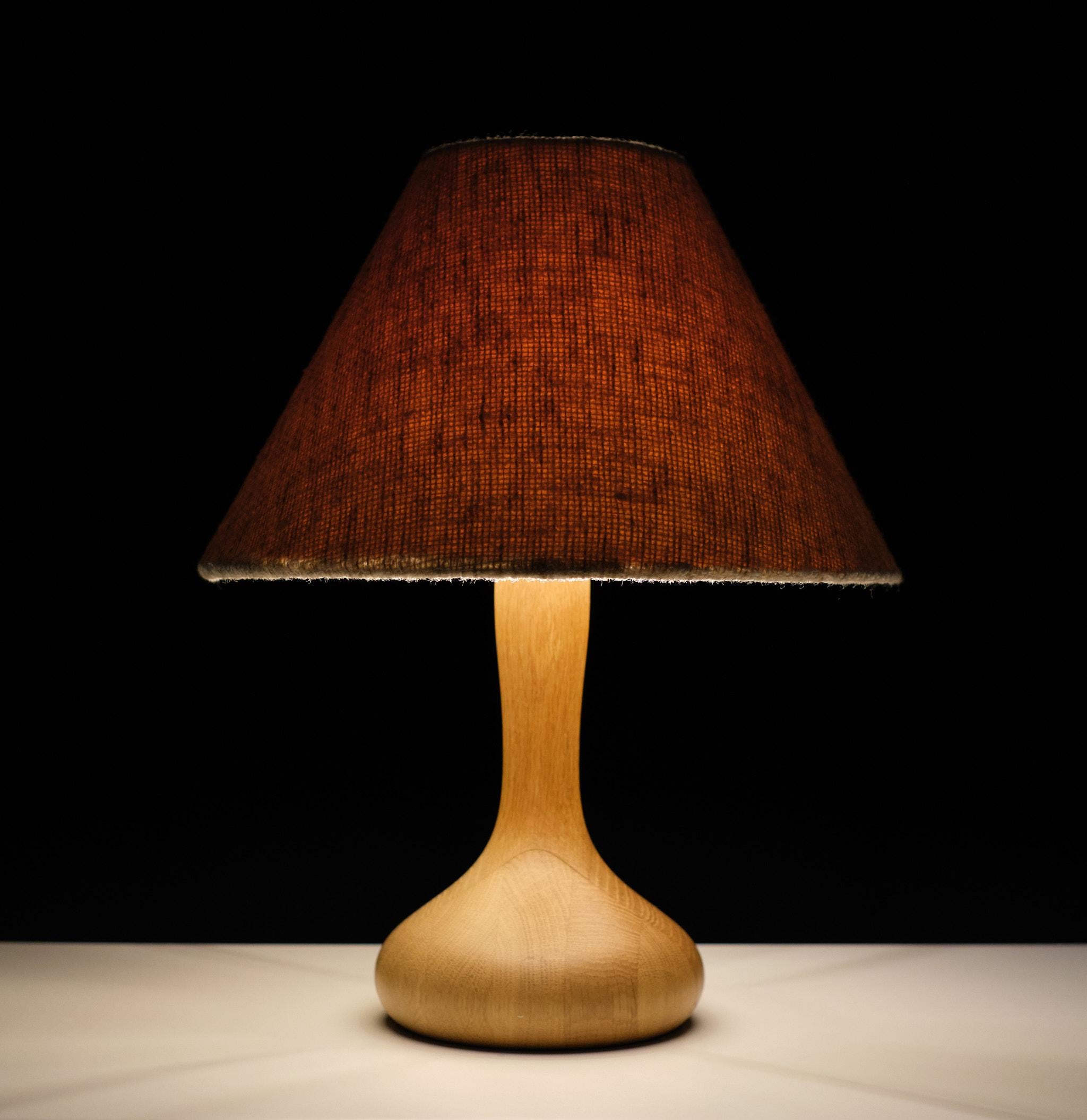Vintage Domus Teak Table lamp 1960s Germany For Sale 3