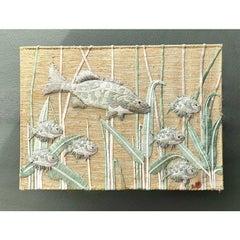 Vintage Don Freeman Unterwasser-Faser-Kunst