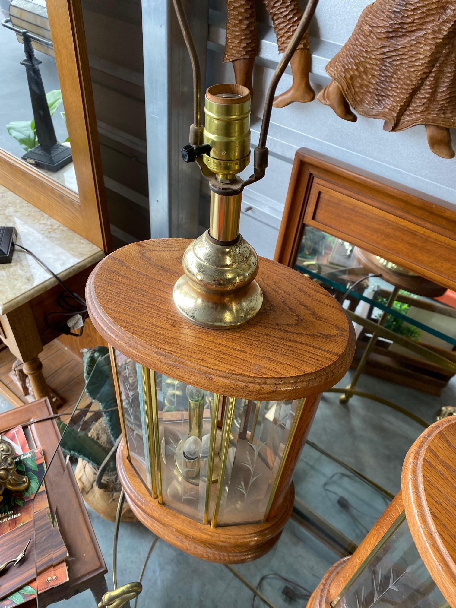 leviton brass lamp