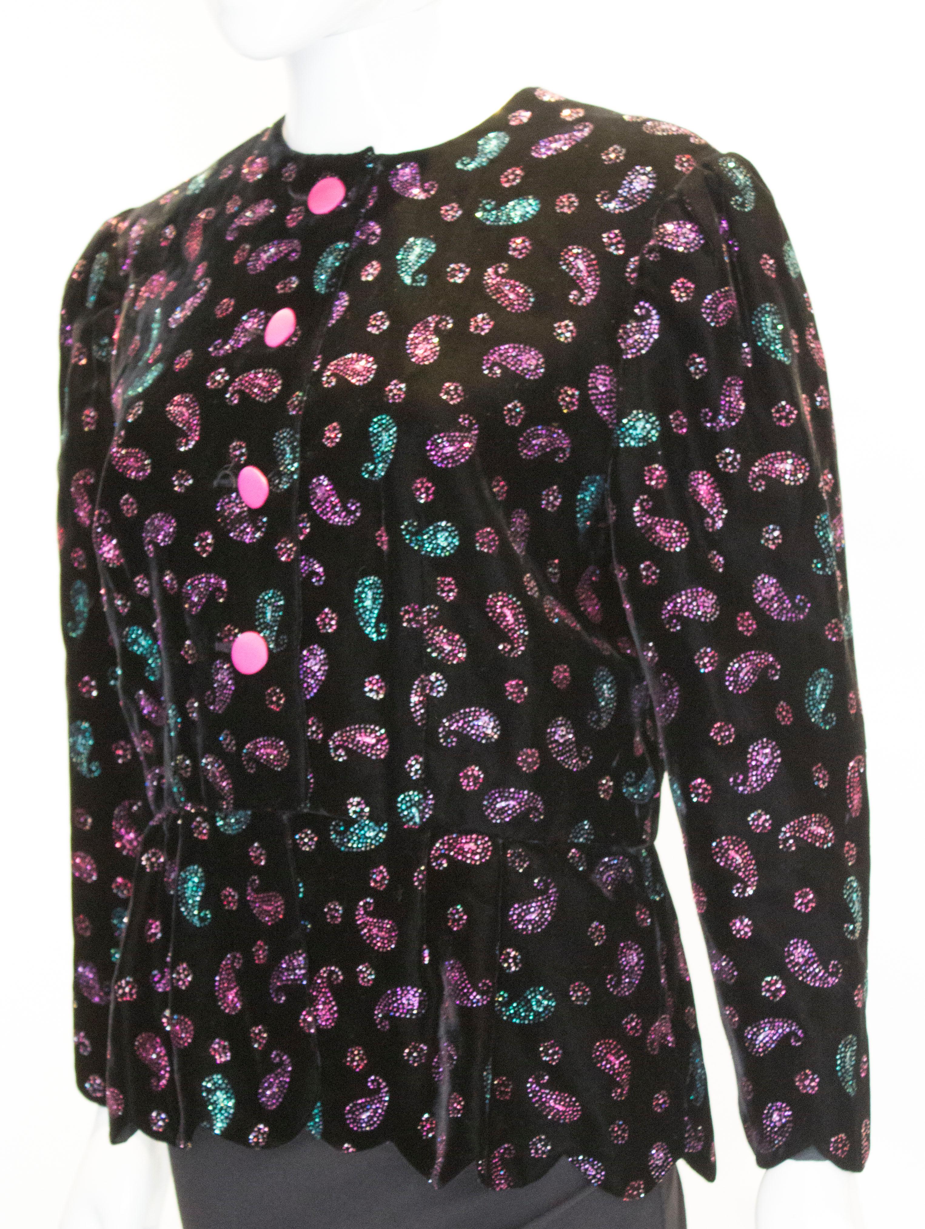 Chaqueta de terciopelo Donald Campbell vintage en Bueno estado para la venta en London, GB