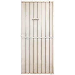 Used Door Industrial Steel Door, Midcentury, France