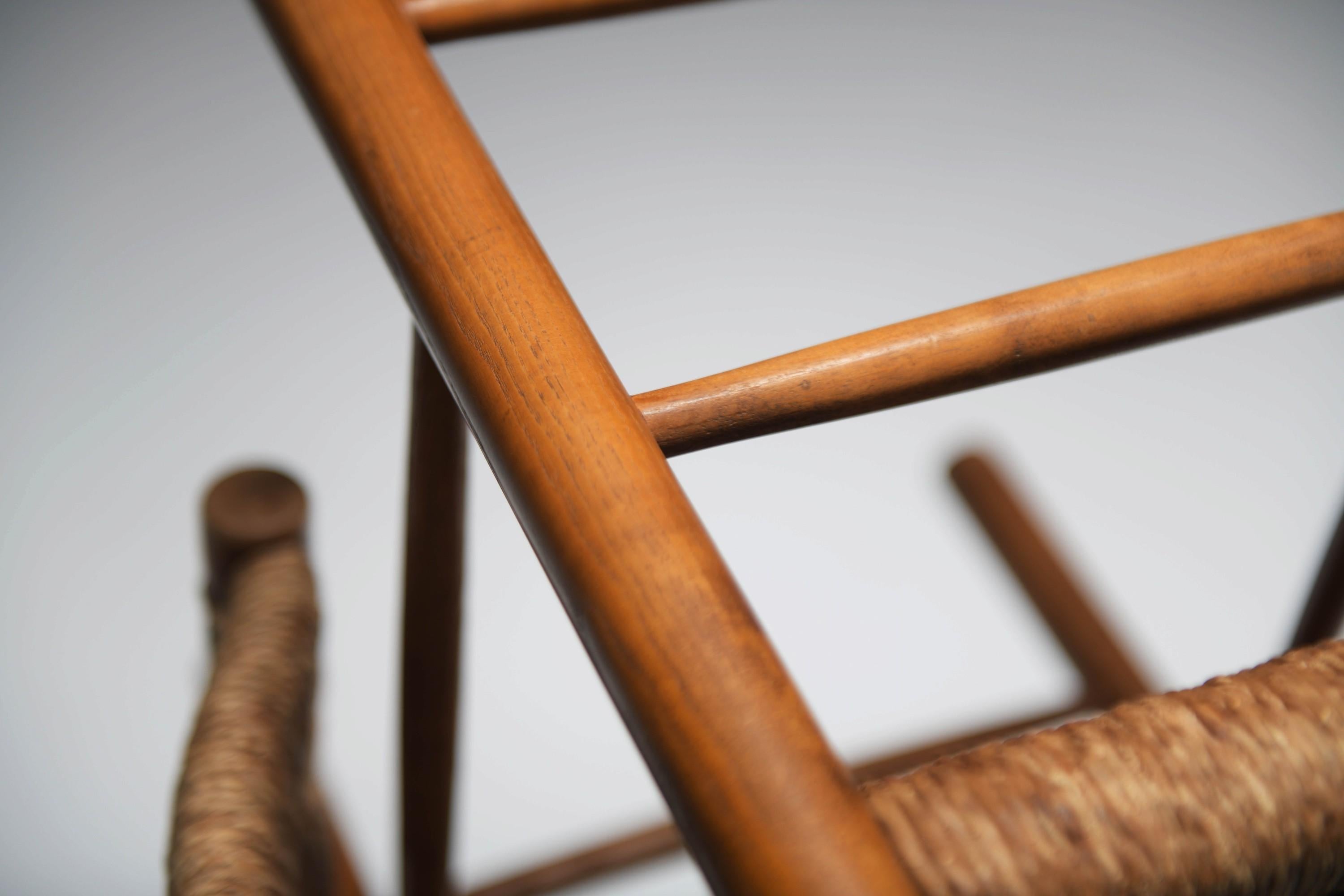 Vintage Dordogne dining chairs by Charlotte Perriand /Robert Sentou - France For Sale 4