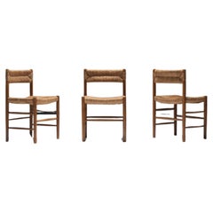 Vintage Dordogne dining chairs by Charlotte Perriand /Robert Sentou - France