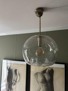 Handgefertigte Vintage Doria Leuchten Vintage-Lampe aus Yellyfish