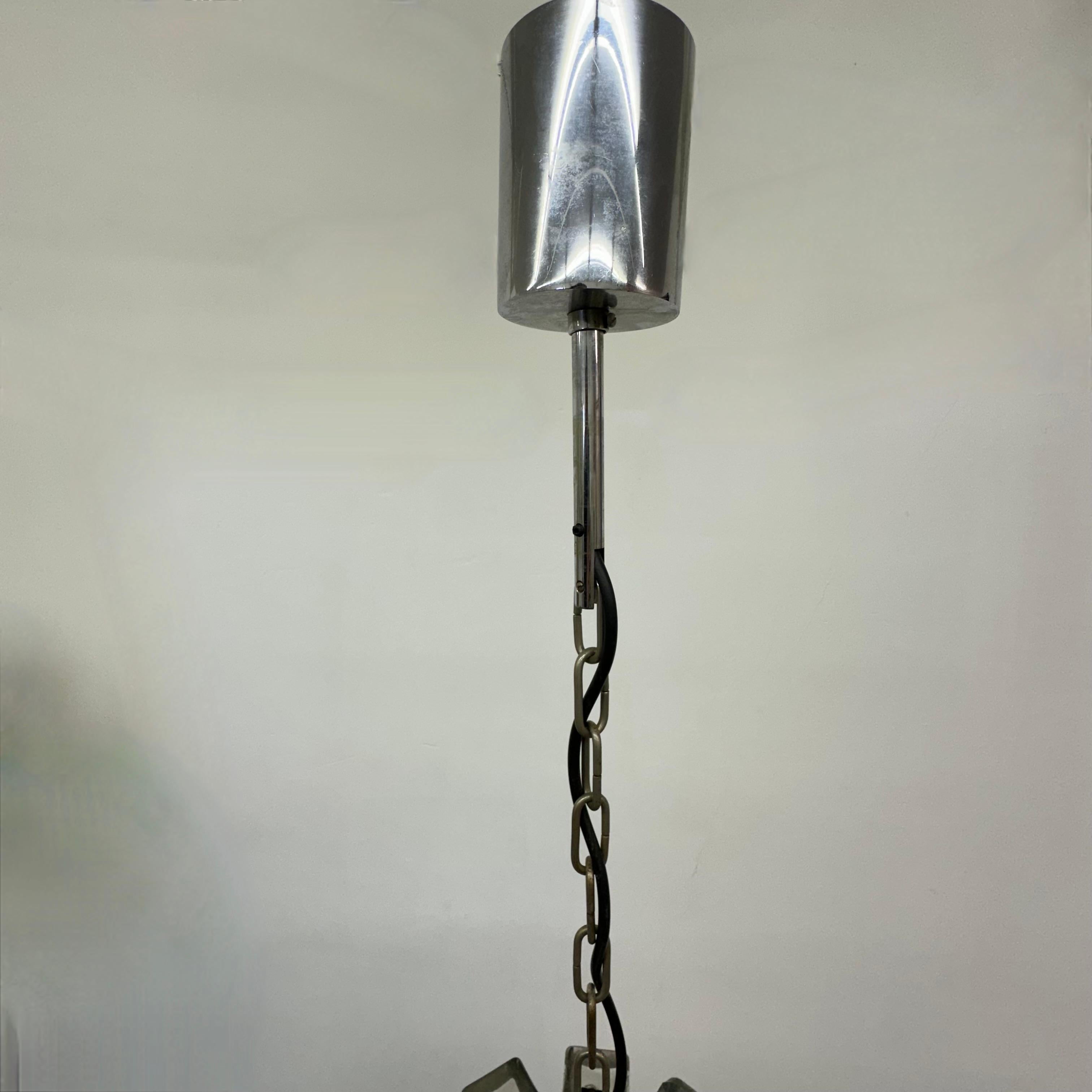 Lampada a sospensione Doria leuchten vintage, anni '70 in vendita 4