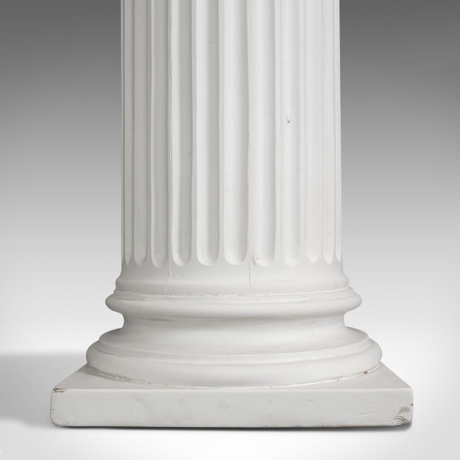 Vintage Doric Column, Architectural, Plaster, Classical 2