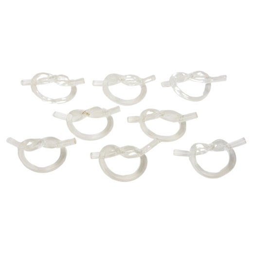 1950s Designer Dorothy Thorpe Pure Silver Band Barware Glasses, Set of ...