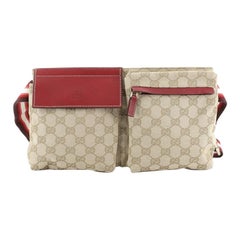 Vintage Double Belt Bag GG Canvas