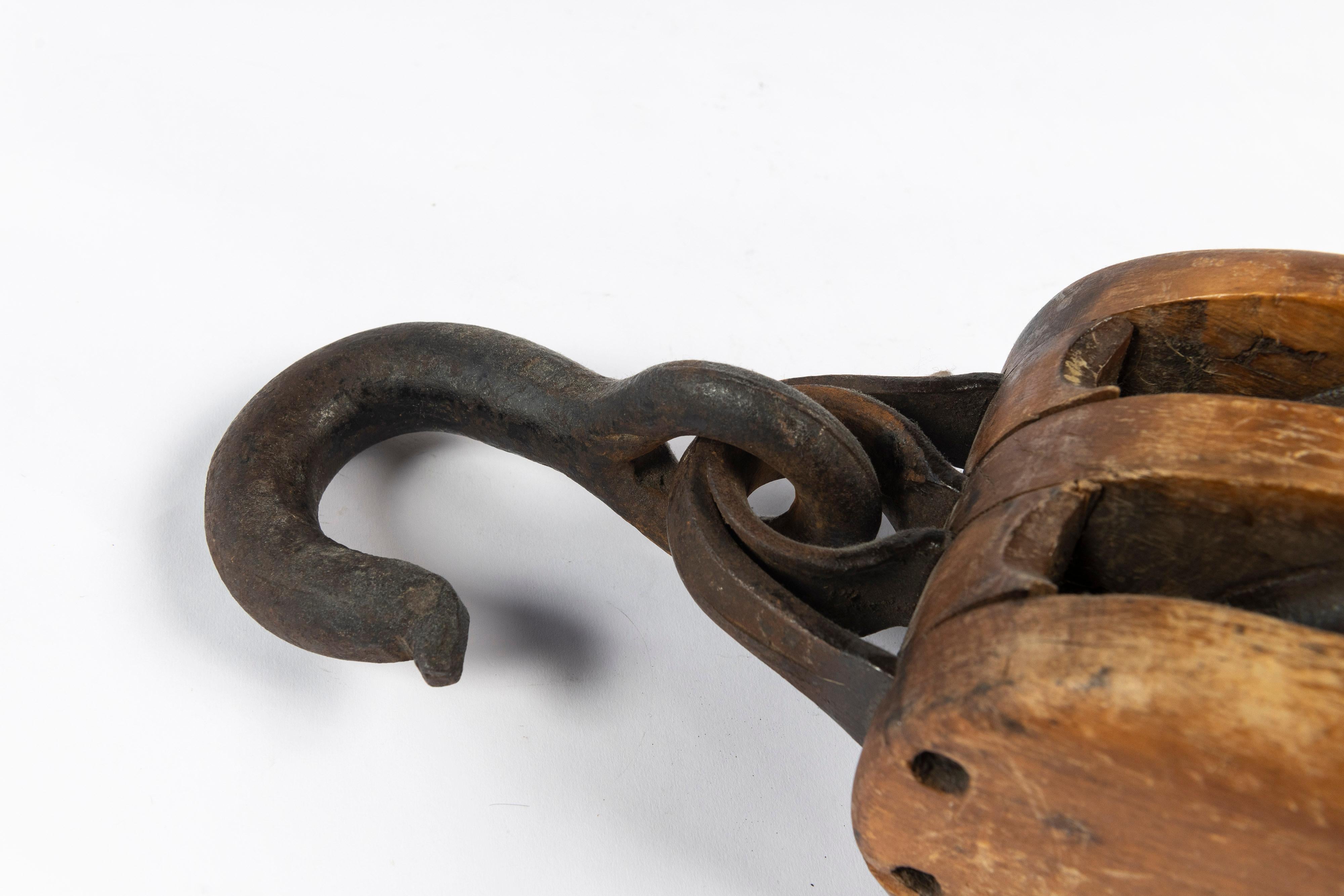vintage block and tackle