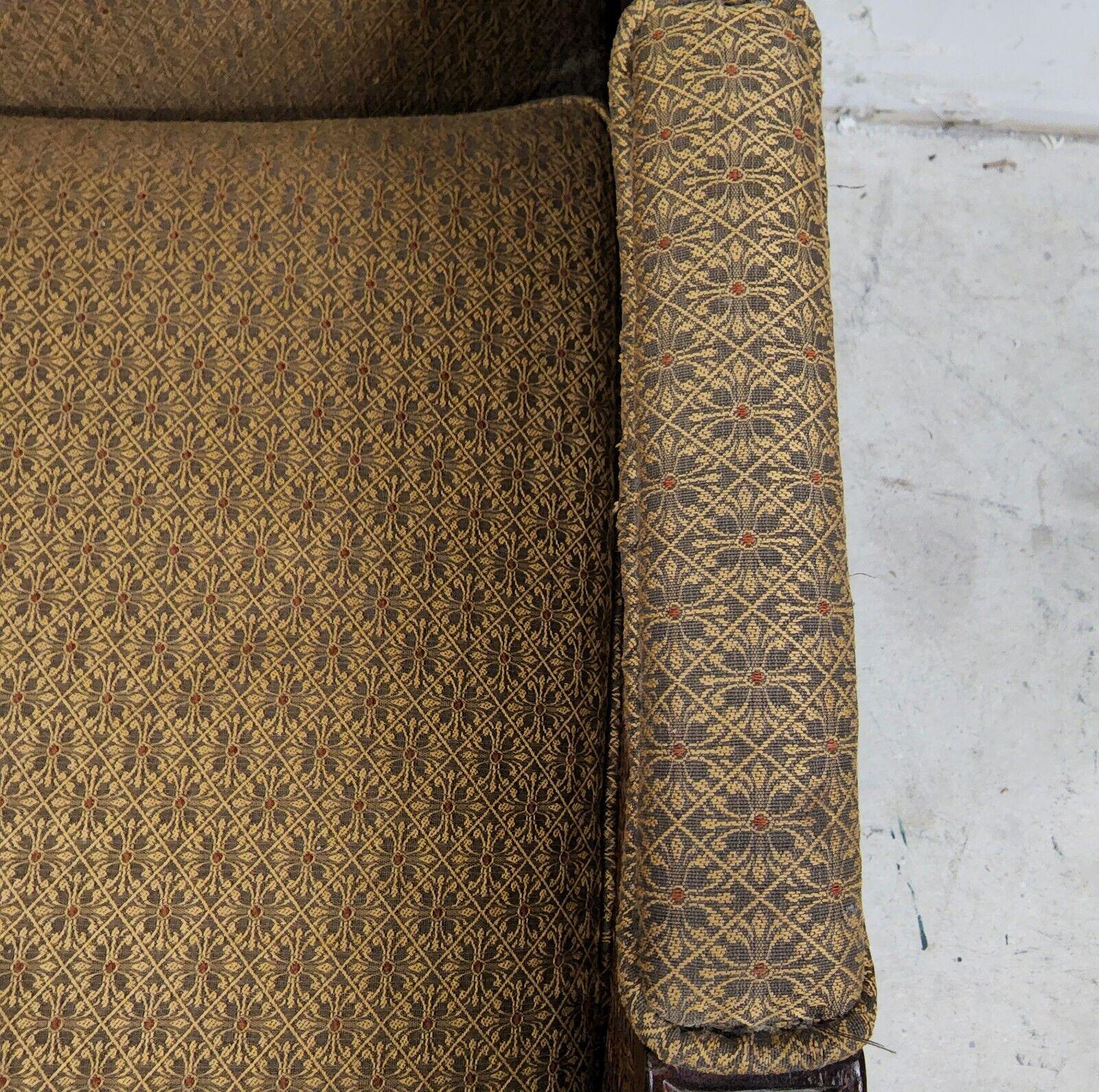 Late 20th Century Vintage Double Caned Lounge Chair by Schnadig For Sale
