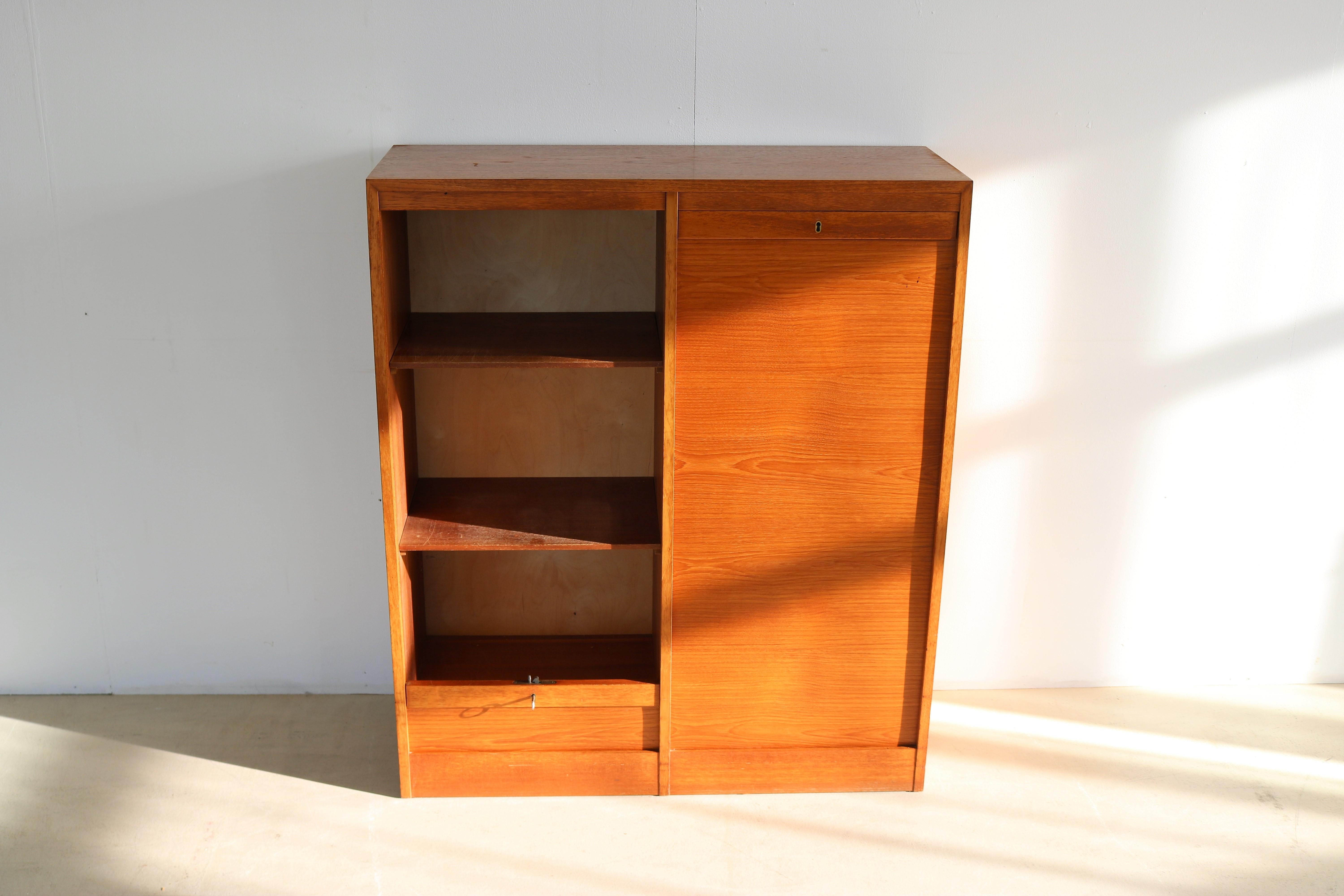 Vintage Double Filing Cabinet Cabinet Teak 60s Danish 6