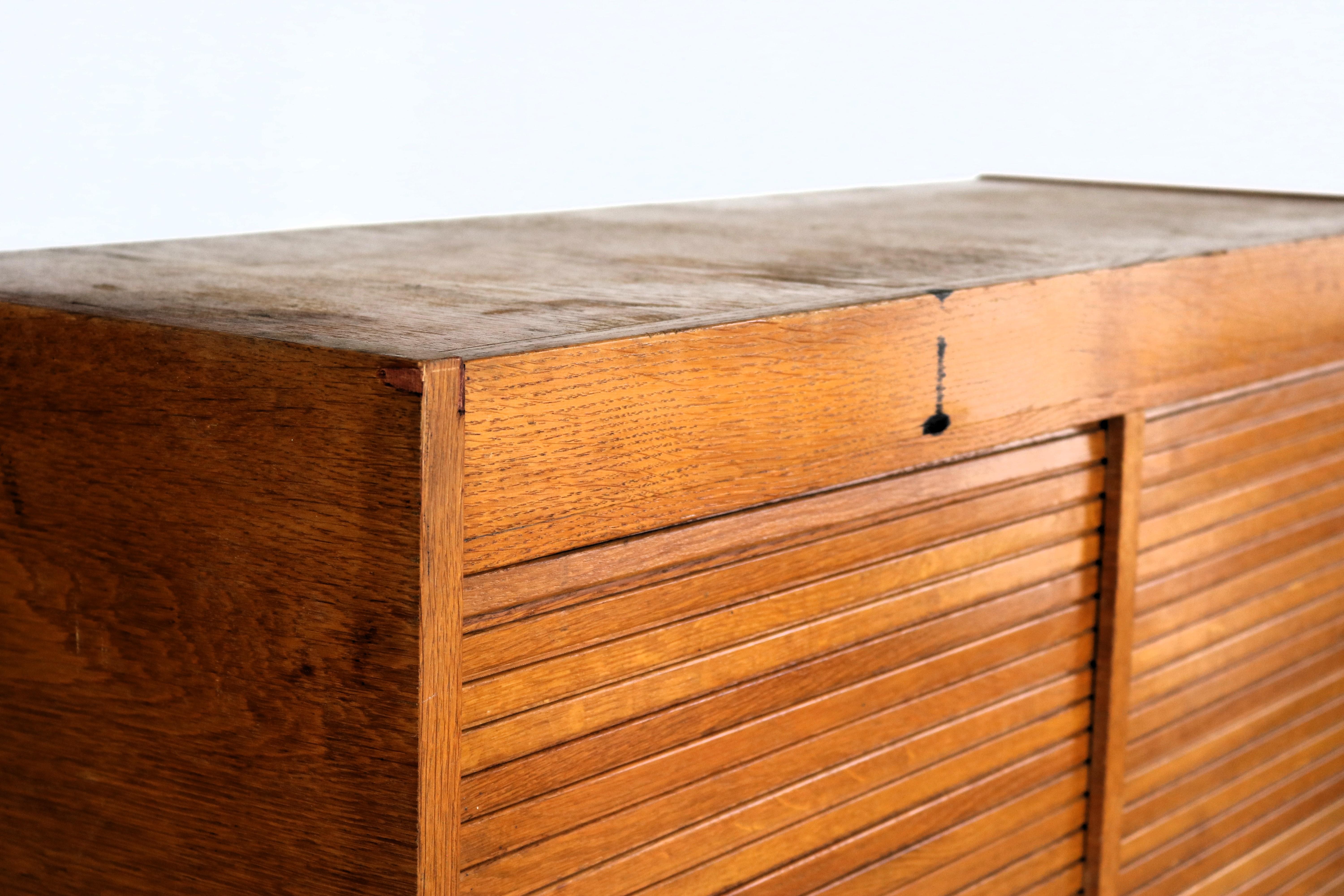 vintage double filing cabinet  cupboard  1950s  Swedish 2
