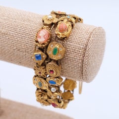 Vintage Double Links Goldette Bracelet