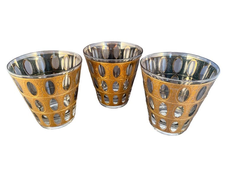 Vintage Double Old Fashioned Glasses by Culver, LTD in the 'Pisa