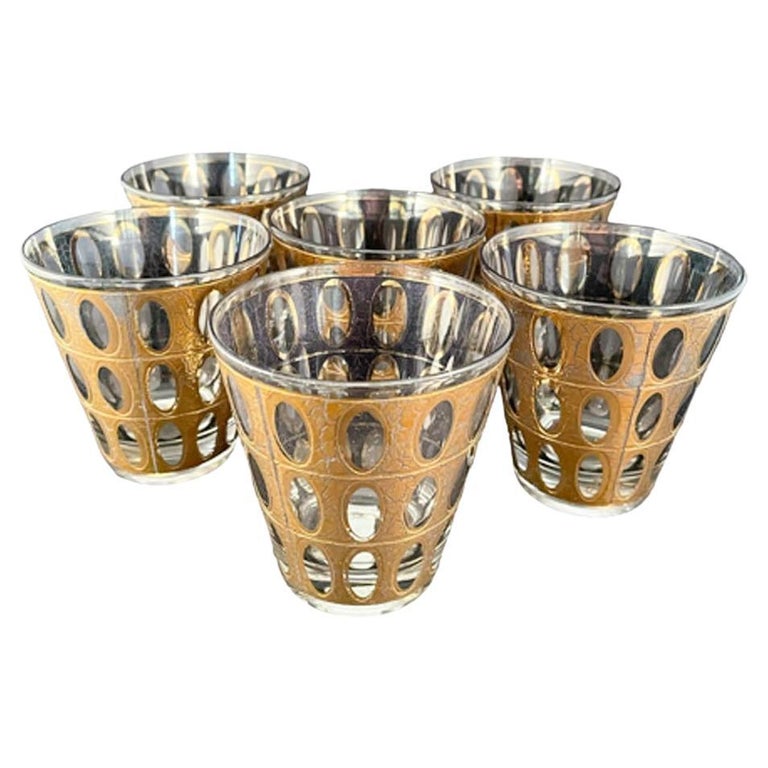 Vintage Double Old Fashioned Glasses by Culver, LTD in the 'Pisa