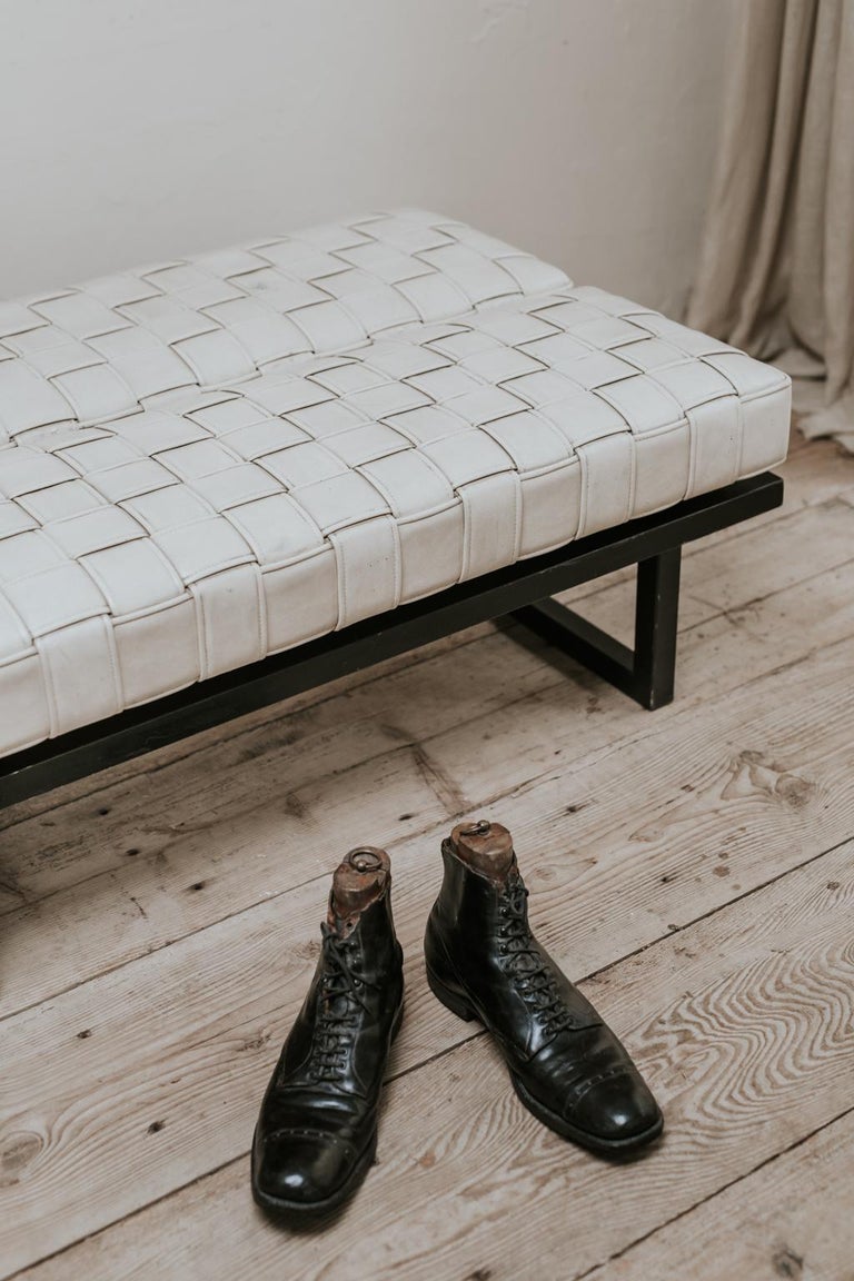 Vintage Double-Seat Bench For Sale at 1stdibs