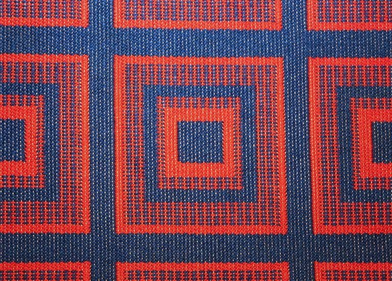 Double-Sided Swedish Kilim. Size: 5 ft x 7 ft 8 in (1.52 m x 2.34 m ...