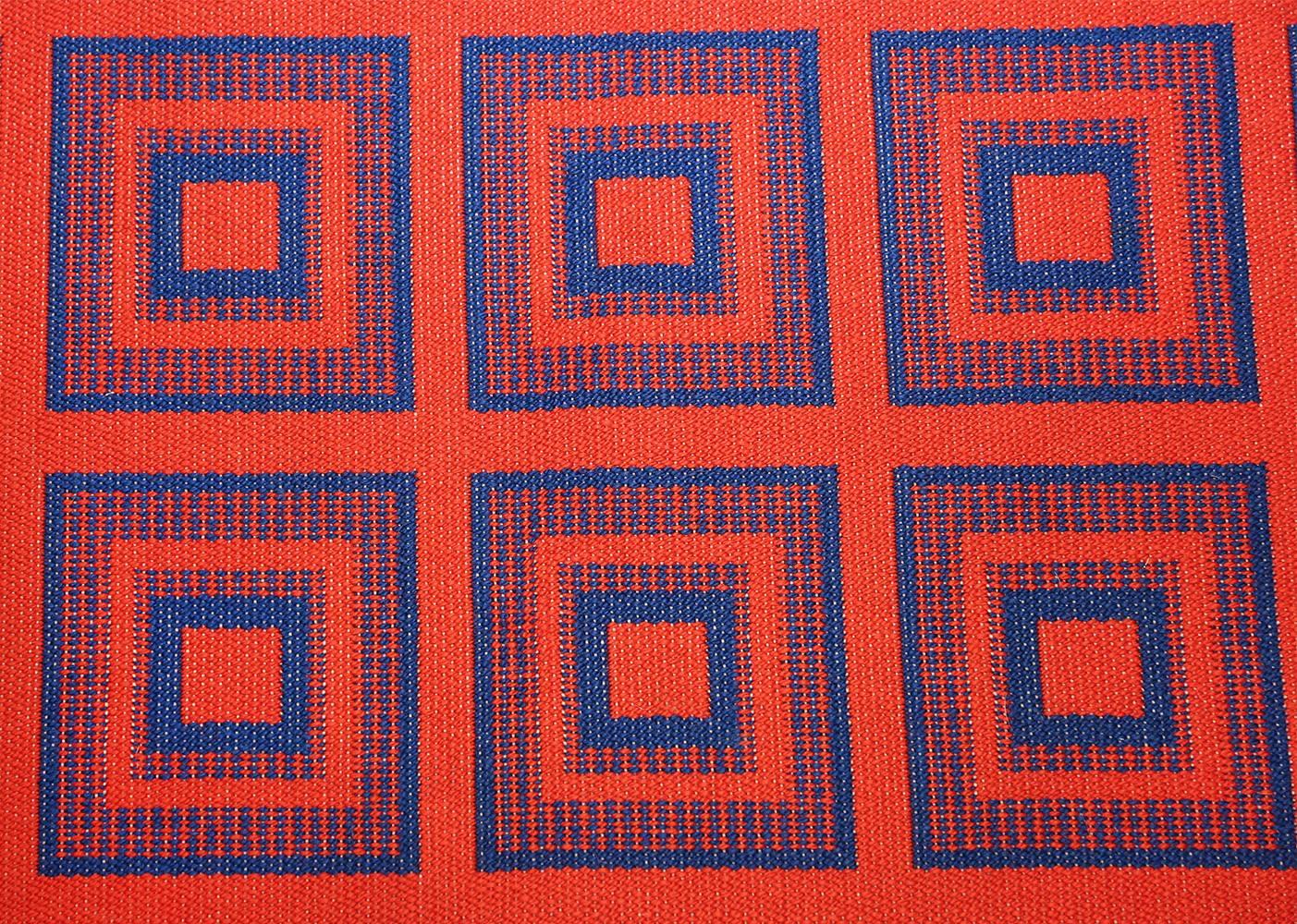 Artistics Square Design Double Sided Kilim svedese 5' x 7'8