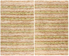 Vintage Double Sided Swedish Rug. 4 ft 6 in x 7 ft 3 in