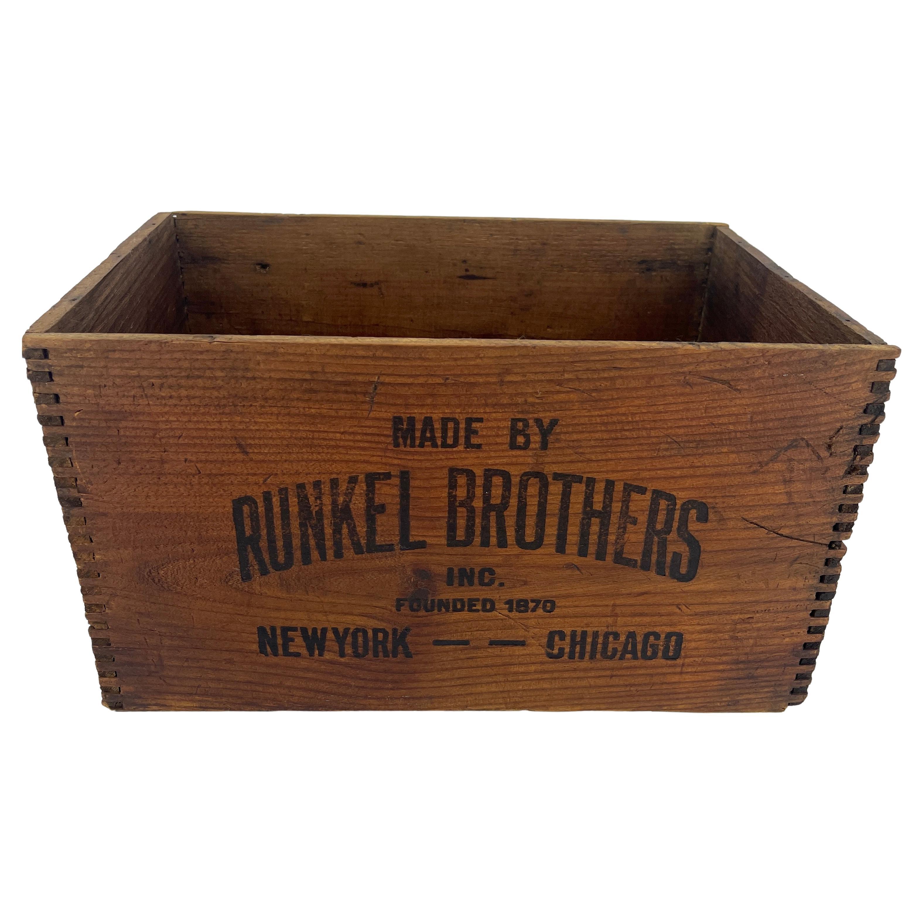 Orange Vintage Belgian Wooden Beer Crates For Sale at 1stDibs