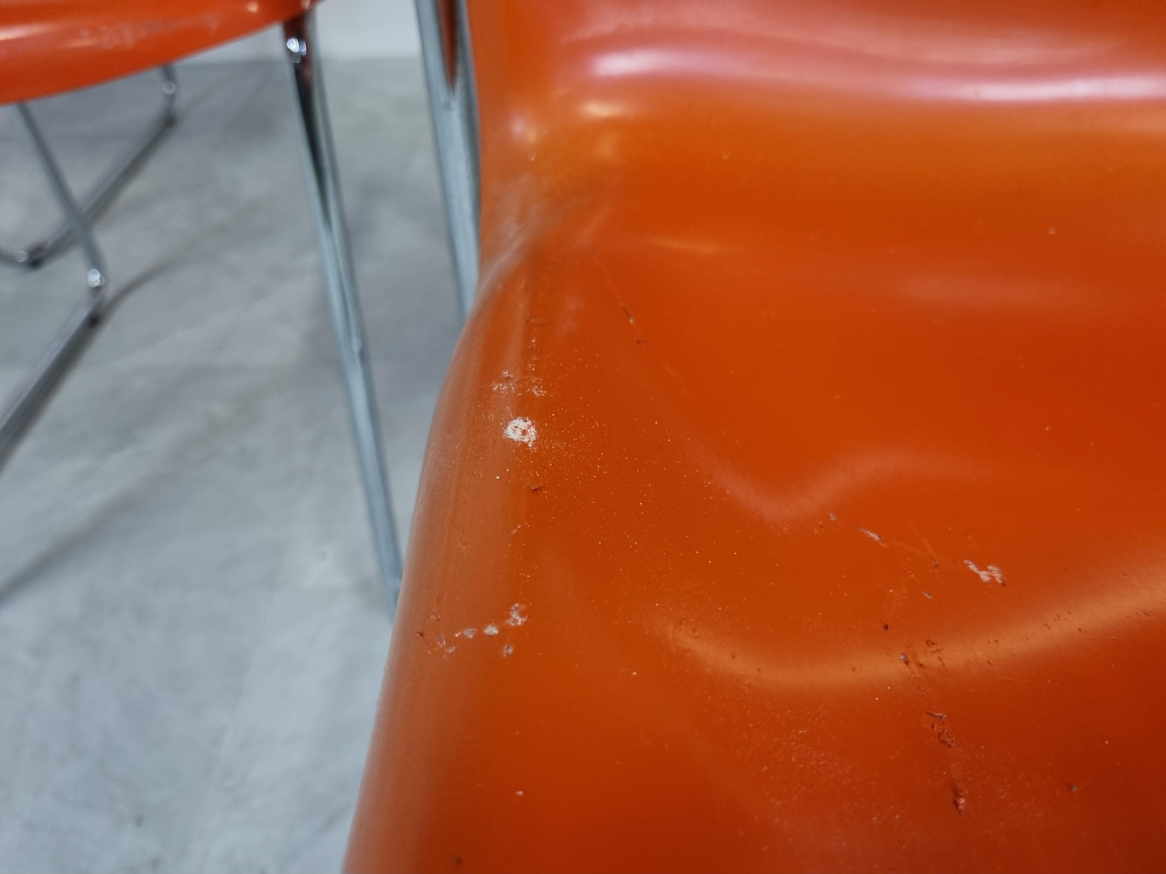 Late 20th Century Vintage Drabert SM400 Stacking Chairs by Gerd Lange, 1970s