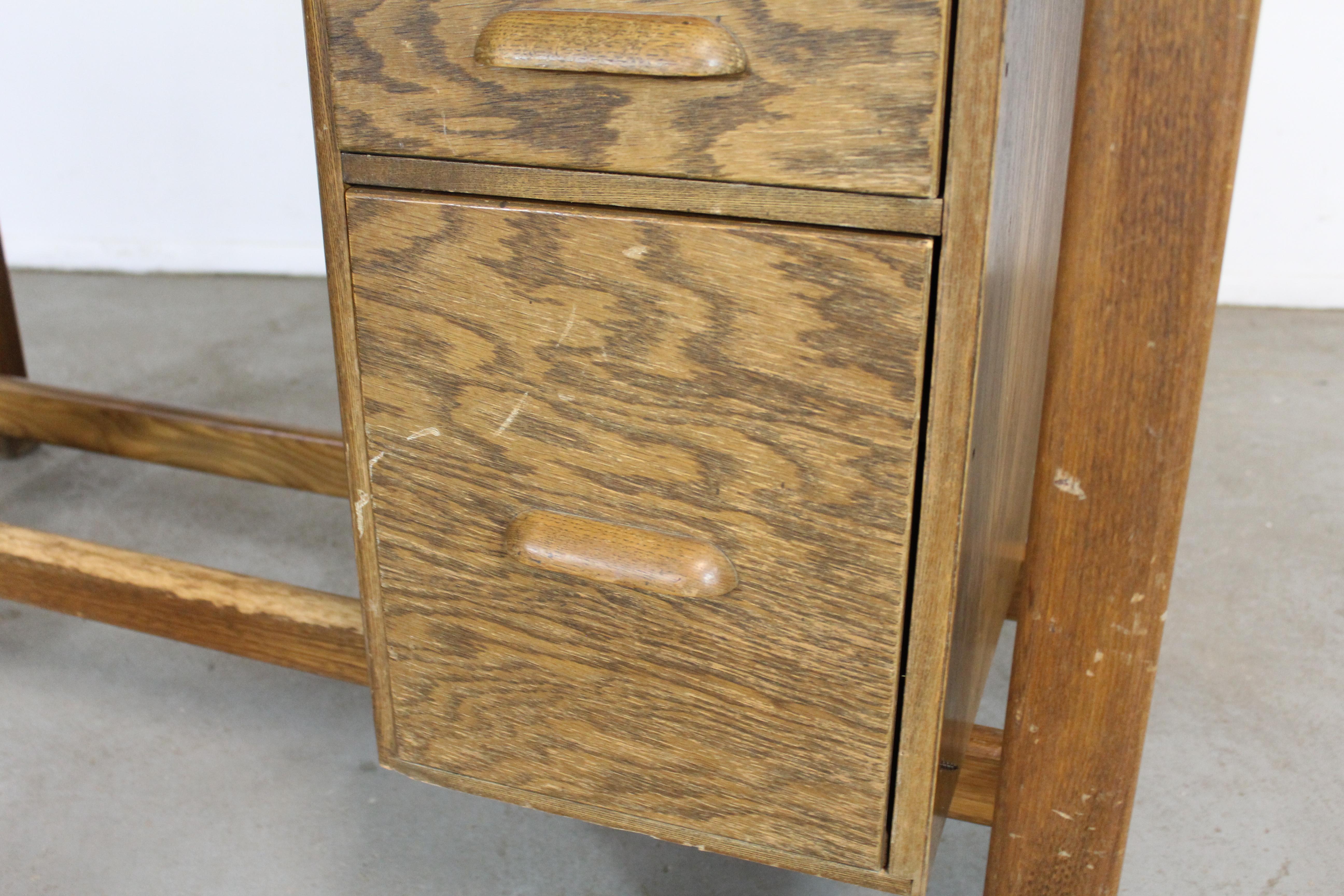 Vintage Drafting Table Industrial Adjustable Wood Drafting Table Desk 2