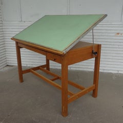 Vintage Drafting Table Standing Desk