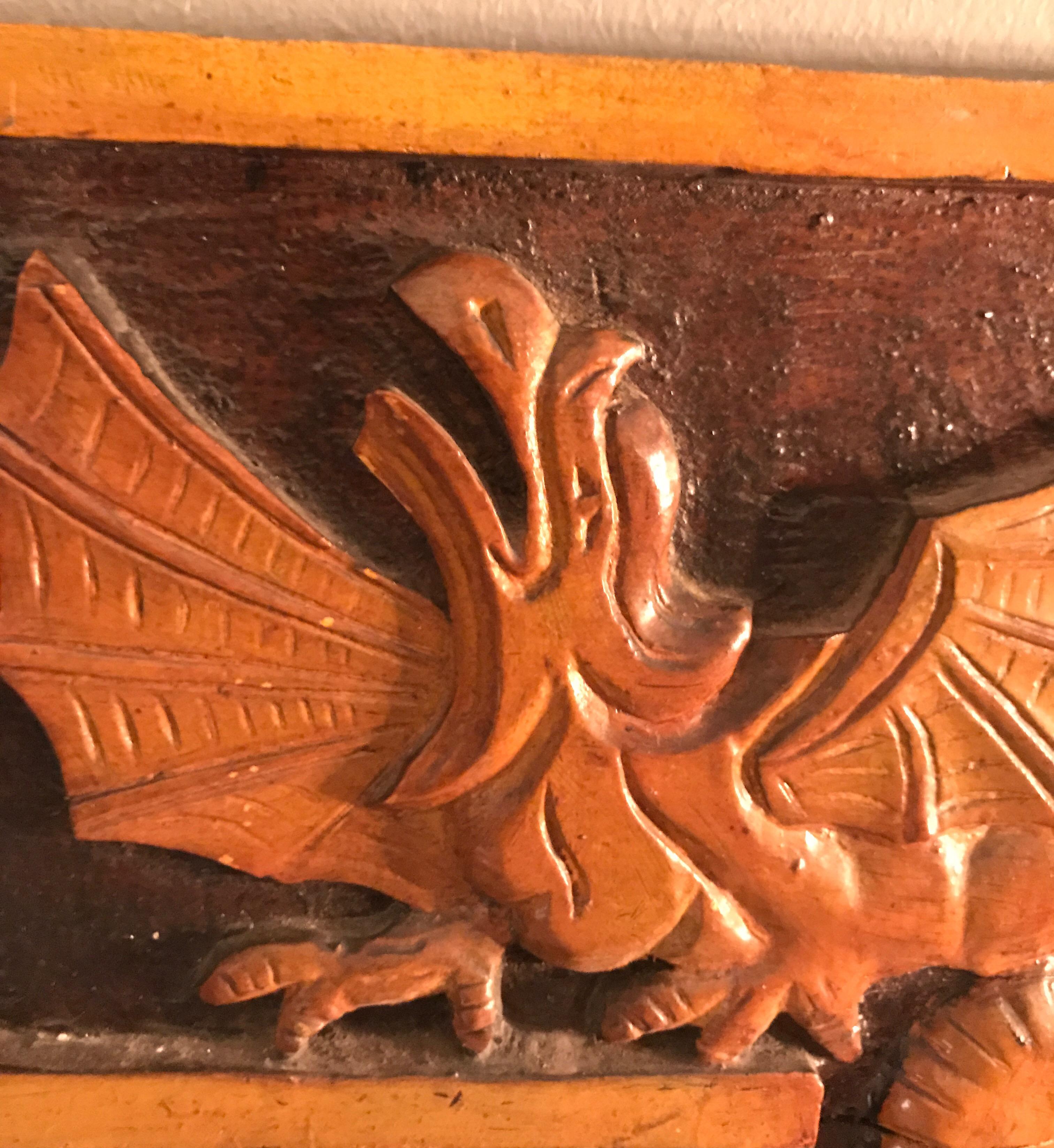 Vintage Dragon Mirror from the Midcentury 2