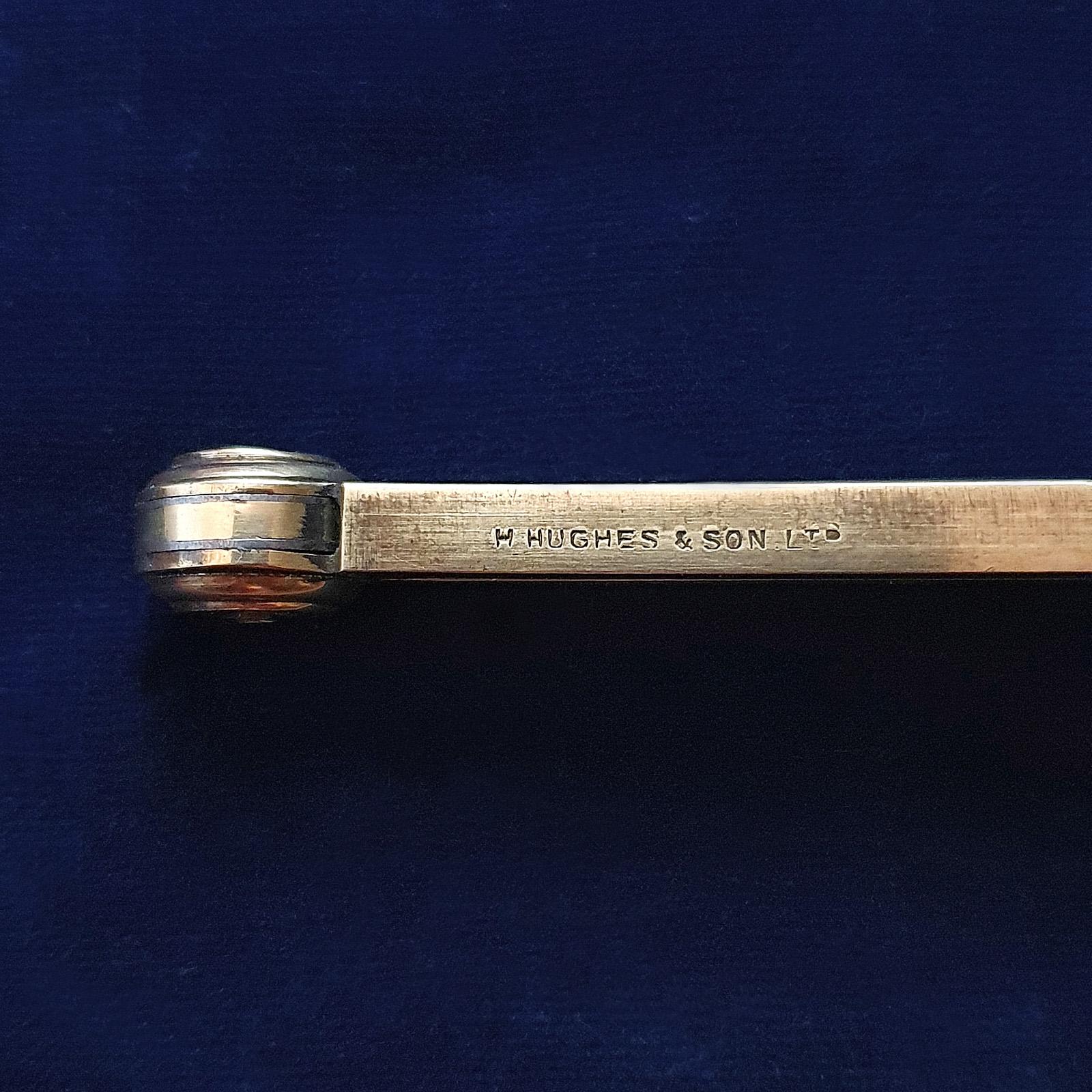 Vintage Draughtsman's Instrument Set, Drawing, Navigation, Henry Hughes and Son 4