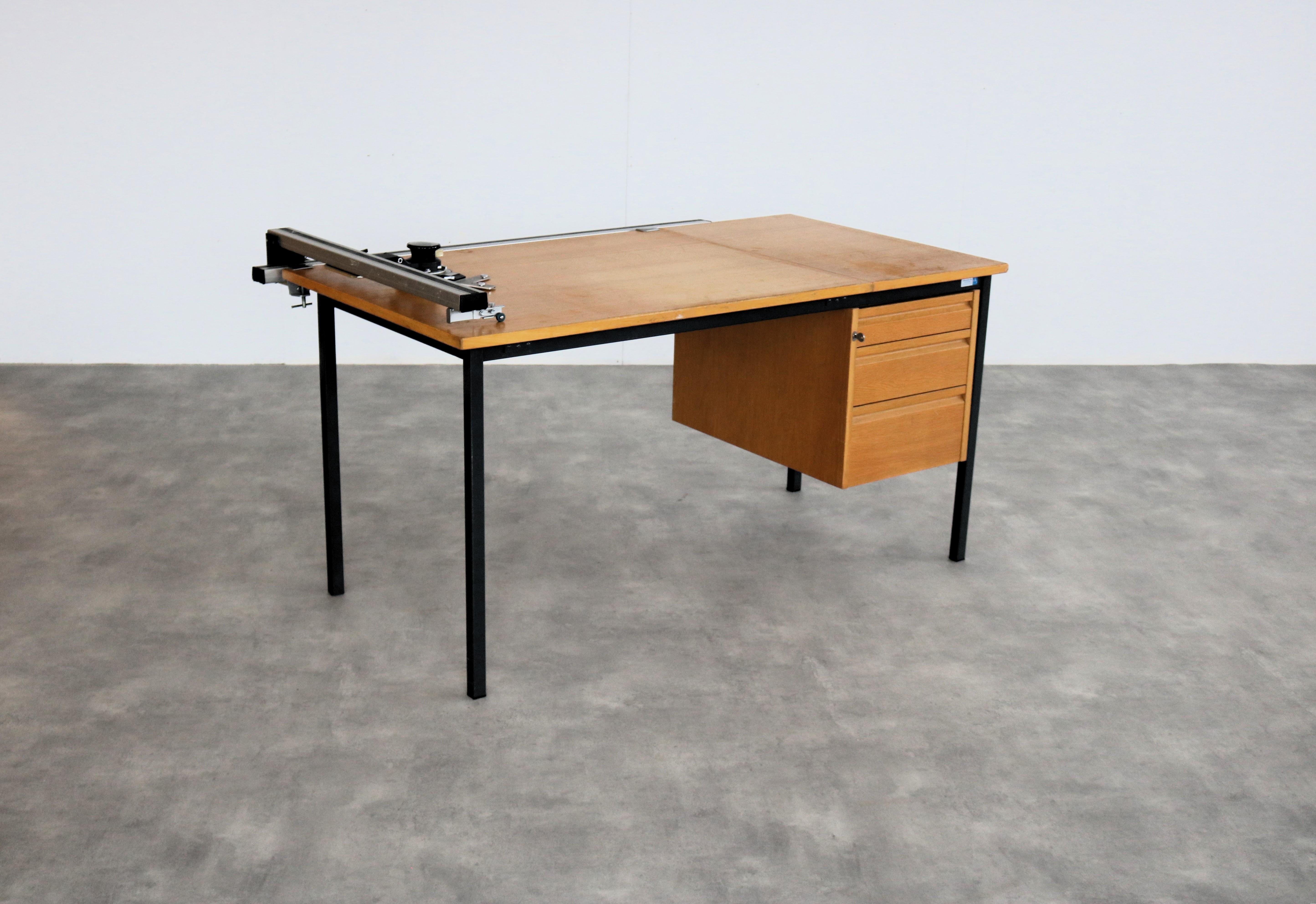 Swedish vintage drawing board  table  desk  Sweden
