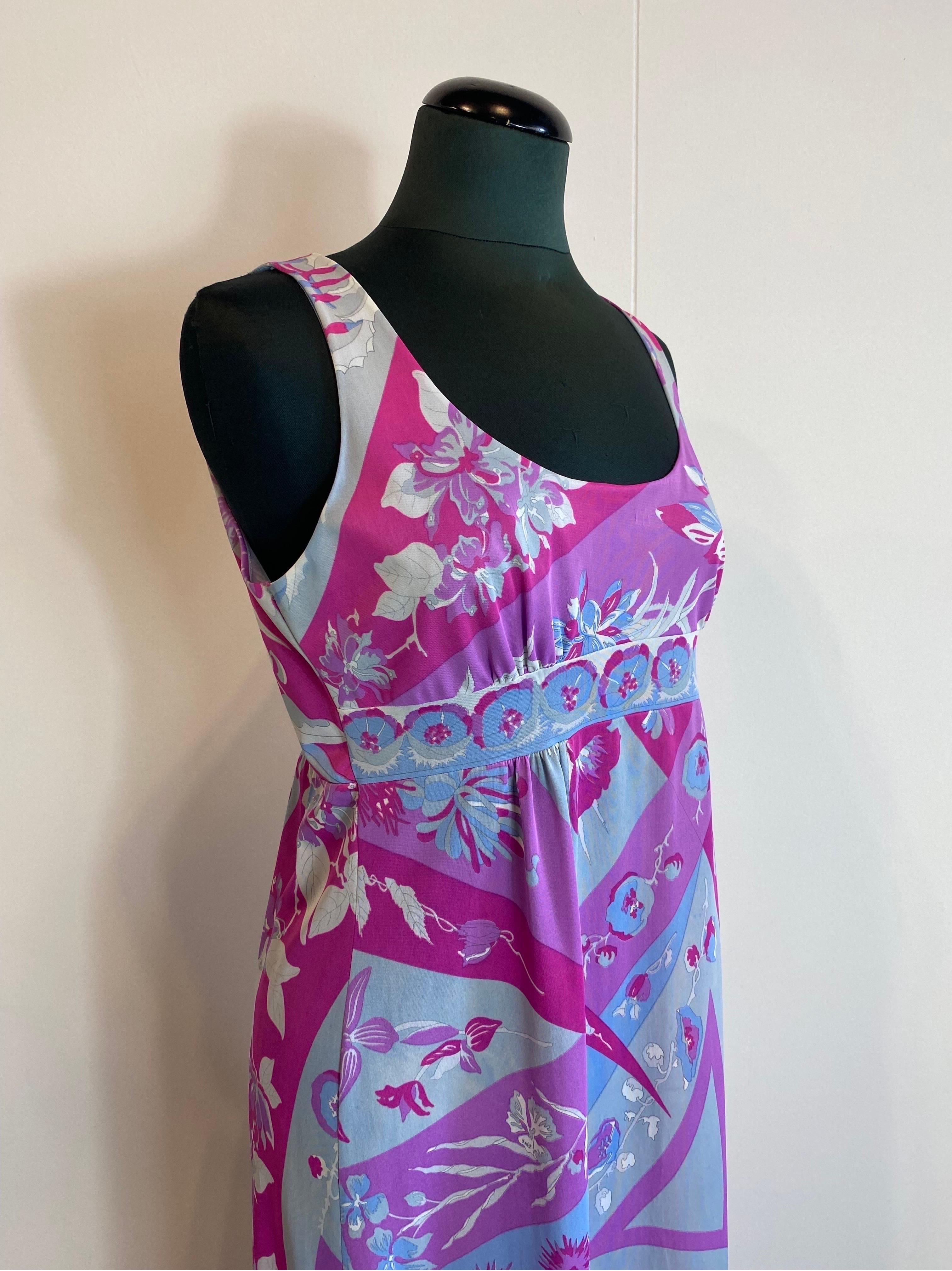 Vintage Kleid 60's Emilio Pucci mit Formfit Rogers (Grau) im Angebot