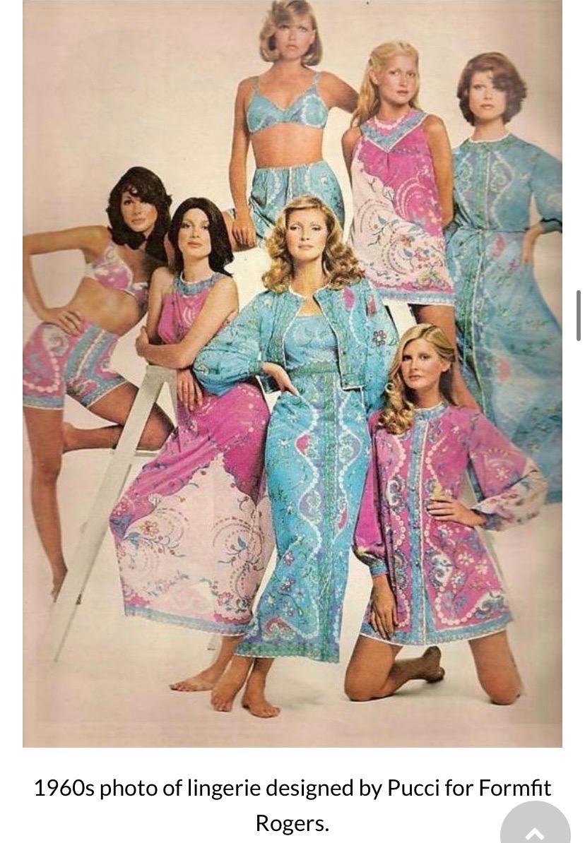Vintage Kleid 60's Emilio Pucci mit Formfit Rogers im Angebot 2