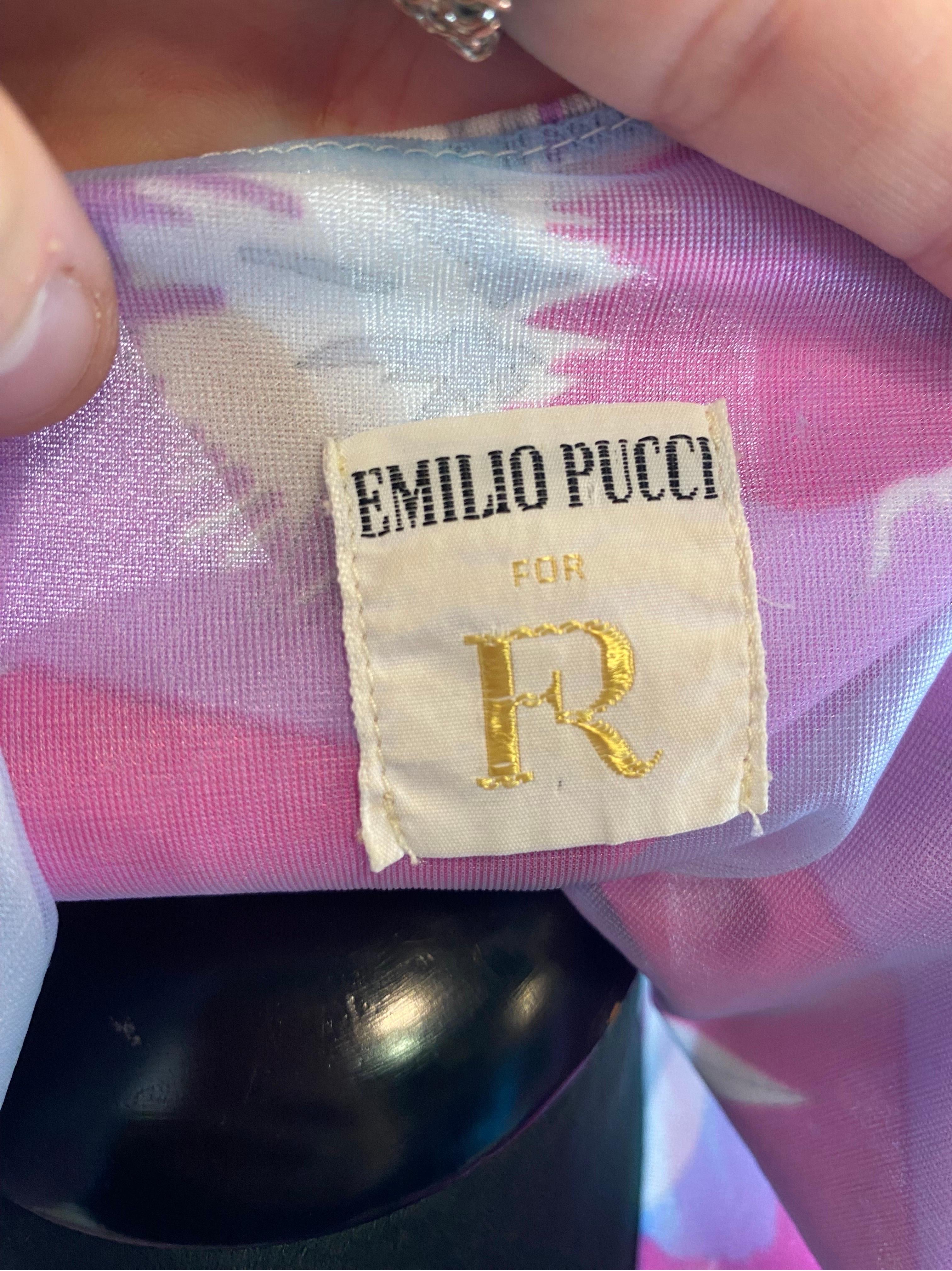 Vintage Kleid 60's Emilio Pucci mit Formfit Rogers im Angebot 3